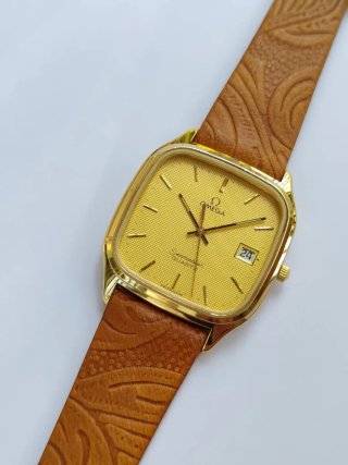 Omega Seamaster Quartz Dorado