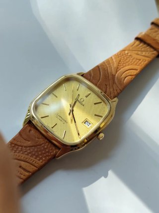 Omega Seamaster Quartz Dorado
