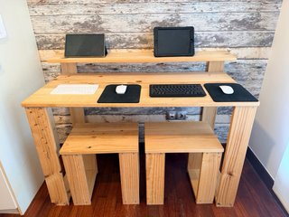 Escritorio de madera LUFE