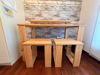 Escritorio de madera LUFE
