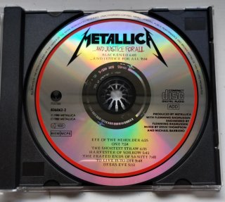 Cd Metallica ...And Justice For All