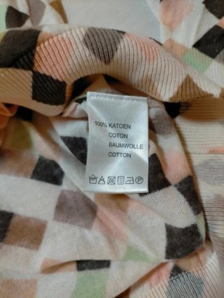 Cárdigan Xandres estampado rombos