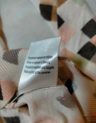 Cárdigan Xandres estampado rombos