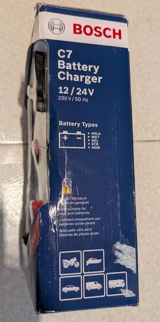 Cargador Baterías Bosch C7 12/24V