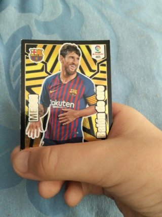 Messi Balón de Oro 2018 Cromos