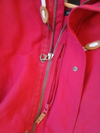 Abrigo Quiksilver Rojo Talla M