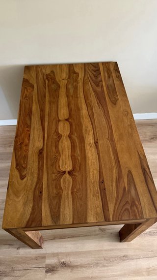 Mesa Comedor Madera Maciza 130cm