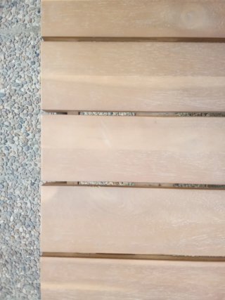 Mesa Centro Exterior Kave Home Madera y Metal