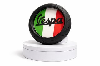 Bandeja Cenicero Rueda Moto Vespa Italiana