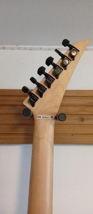Chitarra elettrica Jackson nera