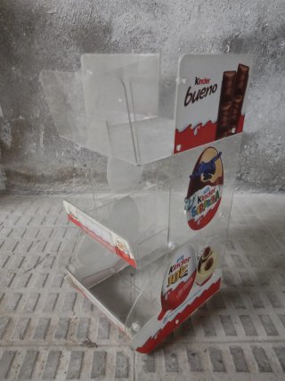 Expositor Kinder Acrílico organizador
