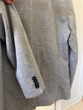 Chaqueta traje americana Zara Gris Hombre
