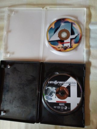 Oferta dvds Marvel.Los 4 Fantásticos+Silver Surfer