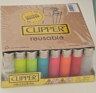 Lote 3 cajas de 48 Clipper cada una reutilizables