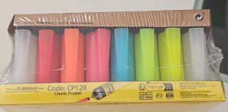 Lote 3 cajas de 48 Clipper cada una reutilizables