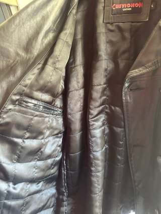 Chaqueta de cuero Chevignon Talla L