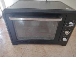 Horno Eléctrico Negro