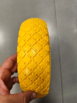 Coppia Ruote antiforo 3.00-4 in poliuretano