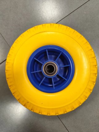 Coppia Ruote antiforo 3.00-4 in poliuretano