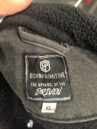 Chaqueta vaquera Born Primitive forrada XL