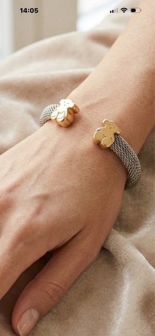 Pulsera Tous Osos en oro