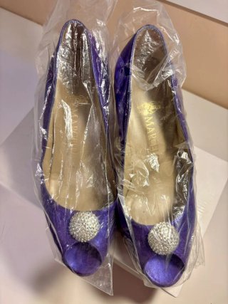 Zapatos de fiesta mujer MARCELO morados