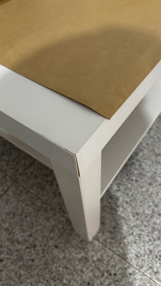 Mesa de centro Ikea blanca