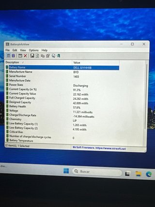 Portátil Dell 13” Táctil i5 16GB RAM