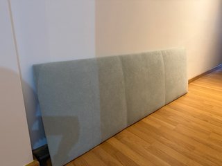 Cabecero KENAY 150cm tapizado verde menta