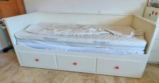 Cama nido Ikea Hemnes blanca