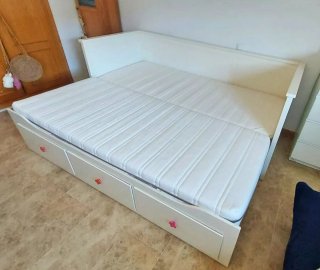 Cama nido Ikea Hemnes blanca