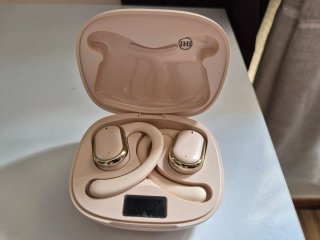 Auriculares Inalámbricos Dorados y Rosas