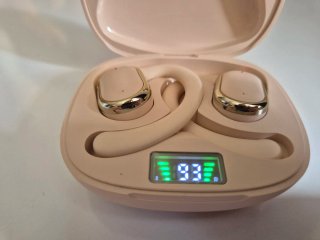 Auriculares Inalámbricos Dorados y Rosas