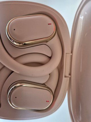 Auriculares Inalámbricos Dorados y Rosas