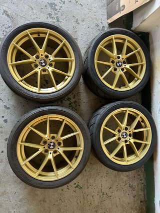 Llantas BMW 763m Flowforming Doradas