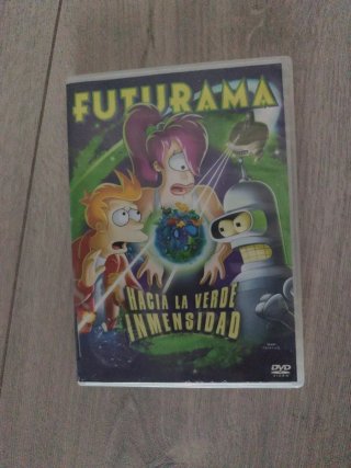 DVD Futurama Hacia la Verde Inmensidad