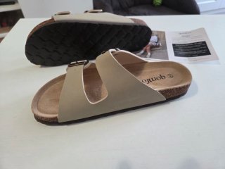 Sandalias Qomfort Beige de hombre