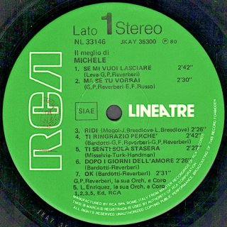 Il Meglio di Michele LP 12 33 Giri