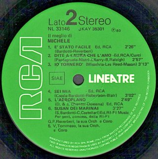 Il Meglio di Michele LP 12 33 Giri