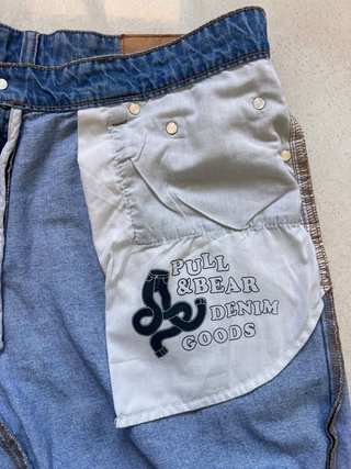 Pack 2 Bermudas Vaqueras Pull&Bear Talla M