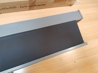 Biombo Retráctil Exterior Gris