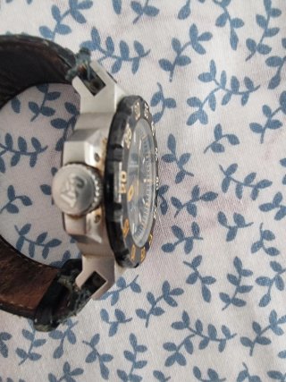 Reloj CAT Hombre Negro y Plateado