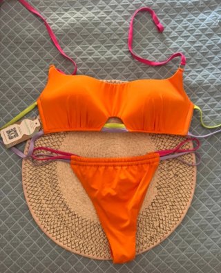 Bikini Calzedonia Tokyo Talla S Naranja