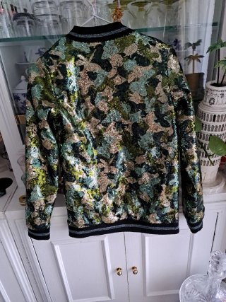 Chaqueta Desigual lentejuelas S