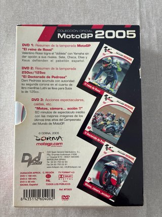 DVD MotoGP 2005 Colección Oficial