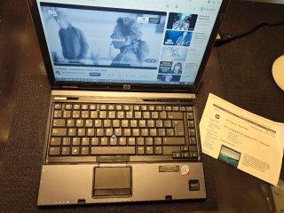 HP Compaq 6910p 3GB RAM SSD