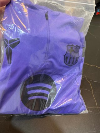 Chándal FC Barcelona Nike Negro/Morado , niño