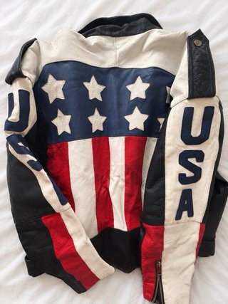 Chaqueta Motera Estilo Americano