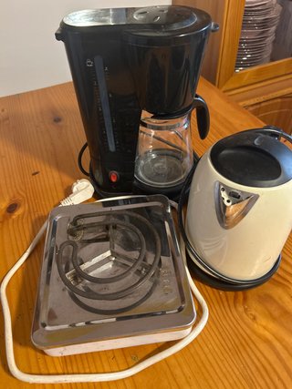 Cafetera, Hervidor y Placa Eléctrica