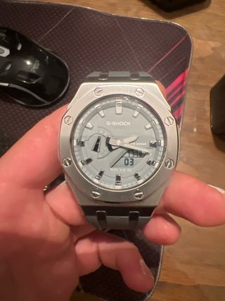 RELOJ | G-Shock Casio Plata